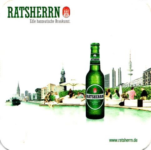 hamburg hh-hh ratsherrn quad 3a (quad180-flasche vor skyline)